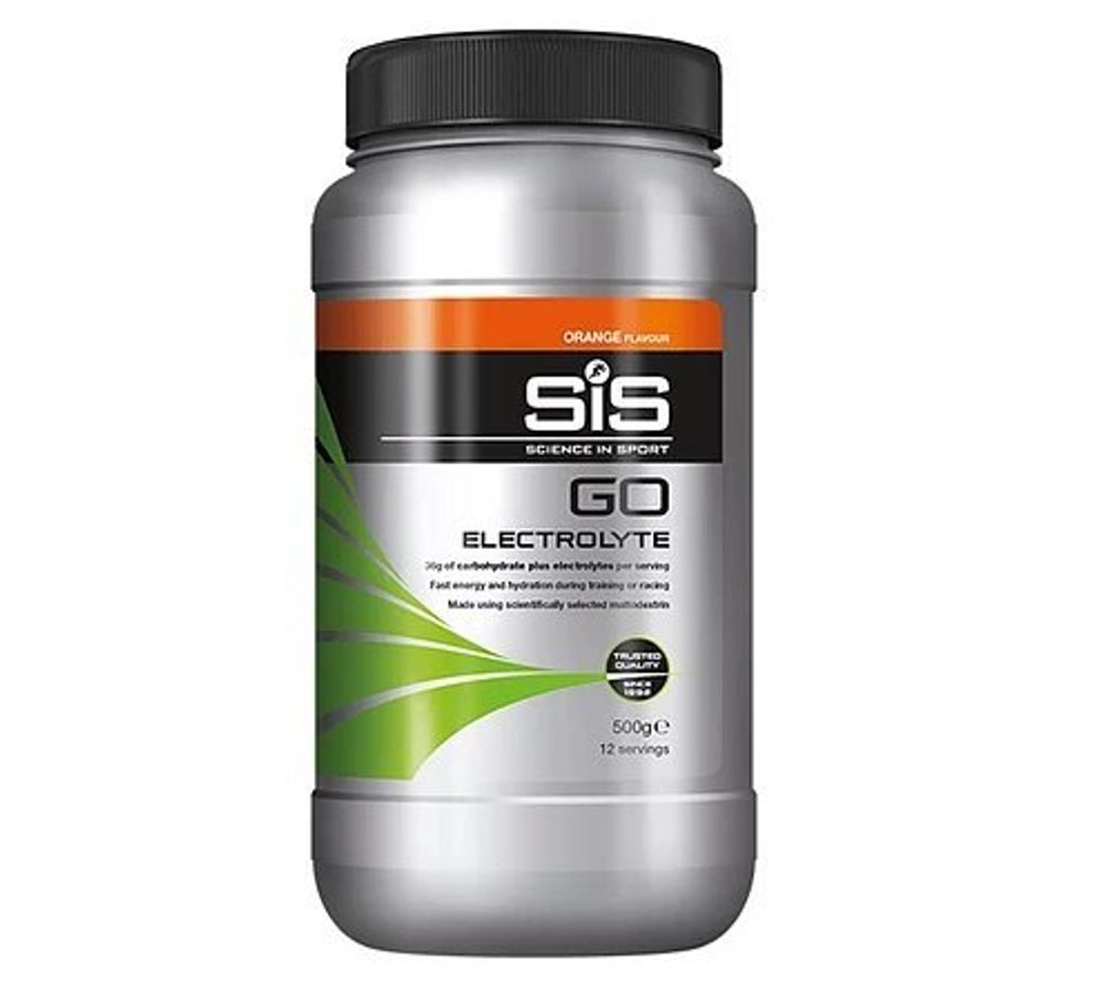 SiS GO Electrolyte Powder - 500 g, Апельсин (Великобритания)