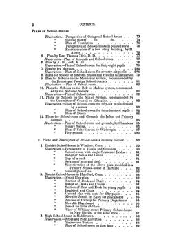 School architecture. Or, contributions to the improvement of school-houses in the United States | Henry Barnard