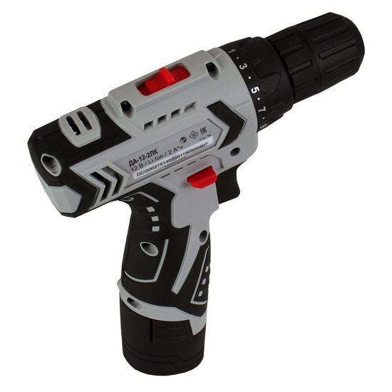 Аккумуляторный шуруповерт "РЕСАНТА" ДА-12-2ЛК