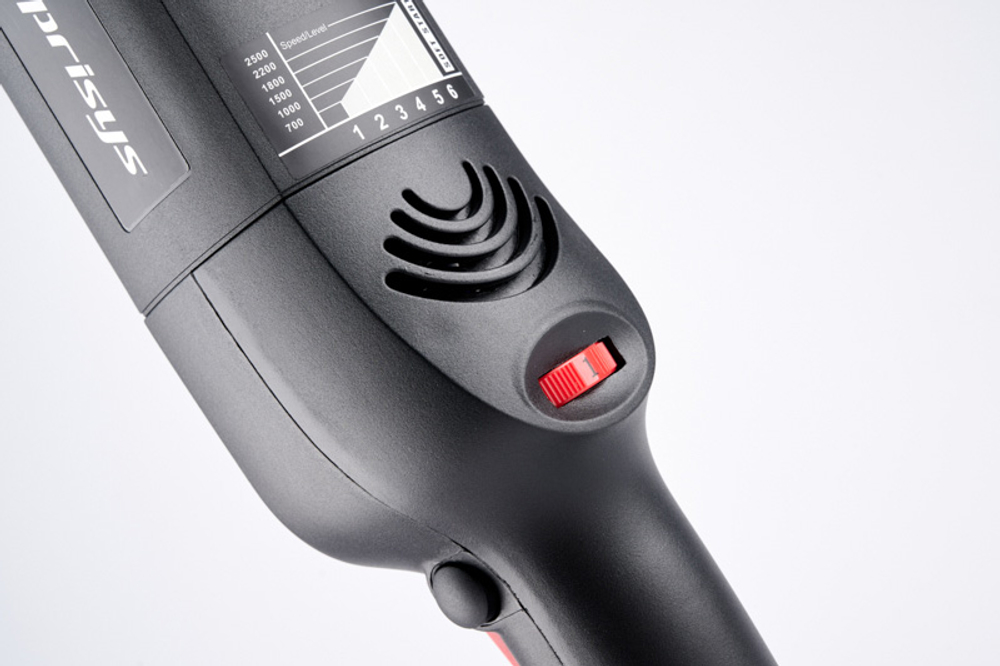 Prisys EP801 G2 - Роторная полировальная машинка [1200W; 5"(M14); 700-2500/min; 2.2kg]