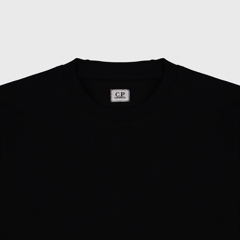 Свитшот C. P. Company Diagonal Raised Fleece Black
