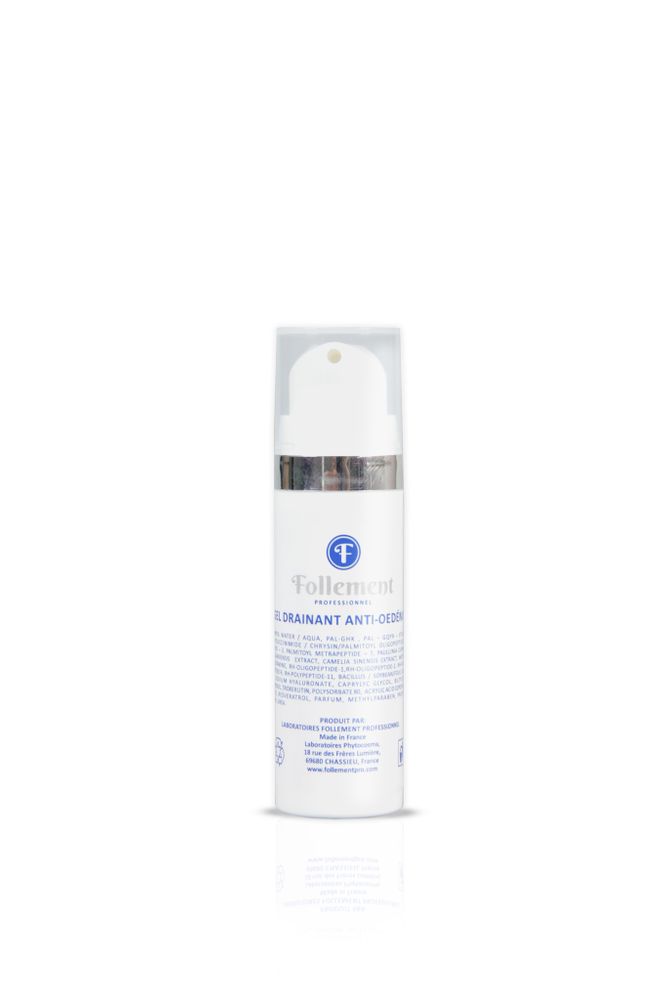 FOLLEMENT PROFESSIONNEL FdC-gel drainant anti-oedemateux 30ml.