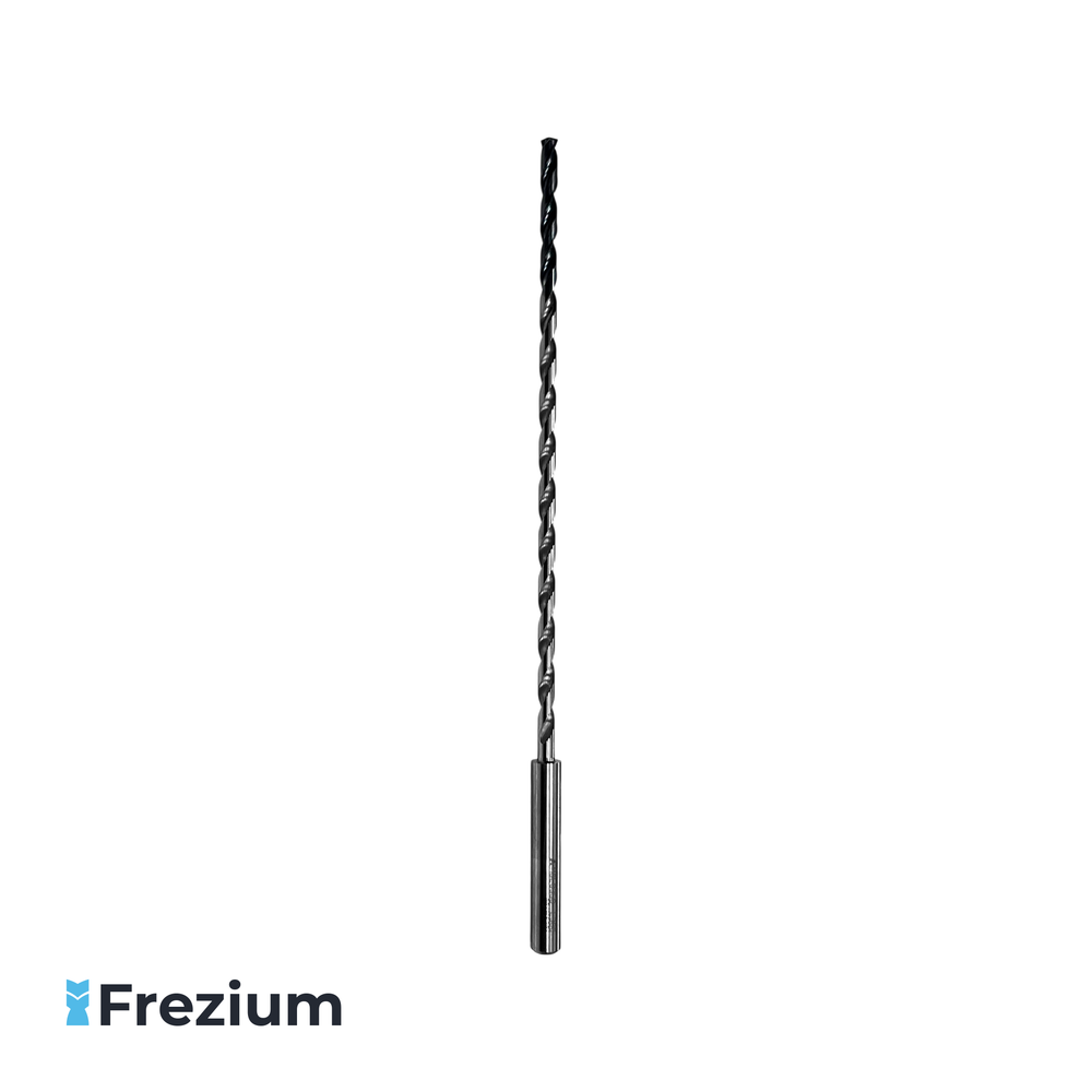 Сверло твердосплавное по металлу с внутренним подводом под СОЖ &quot;Mitsubishi&quot; (3.5x6x105.6x156.6; MSL0350-L30C VP15TF)