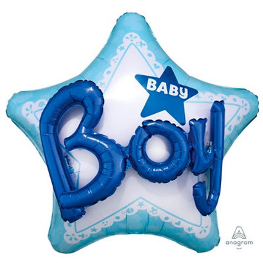 Baby Boy звезда голубая