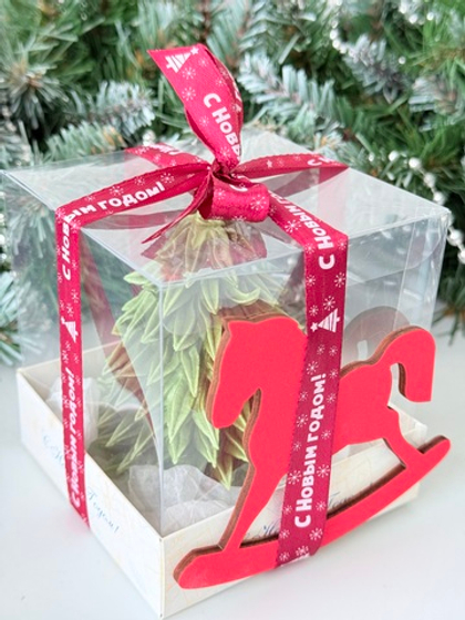 Куб «Елка» 10*10 см