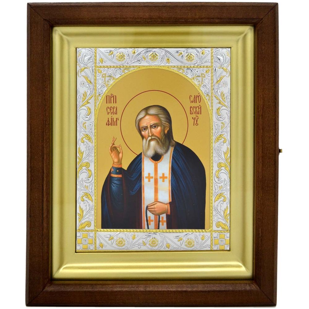 Серафим Саровский. Икона, писанная в монастыре.