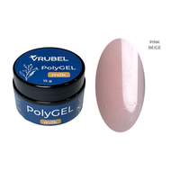 Полигель Vrubel Style 15мл в банке Pink beige