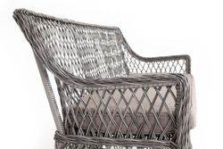 "Латте" диван двухместный из искусственного ротанга, цвет графит