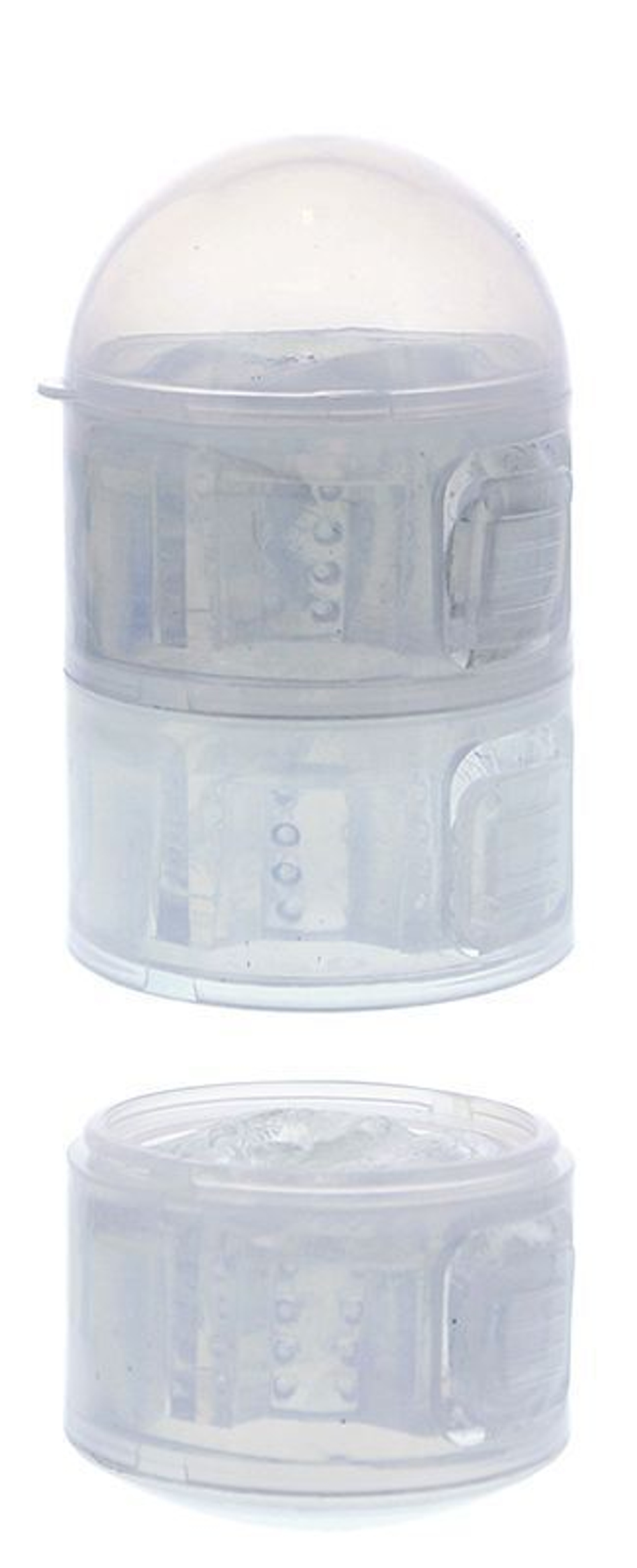 Прозрачный модульный мастурбатор MENZSTUFF 3 DEEP MODULAR PLEASURES (Цвет: прозрачный)