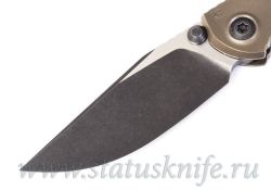 Нож CKF Sokosha Duotone  (A.Marfione, А.Малышев, М390, титан, карбон, циркути, цирконий)фотография - 3
