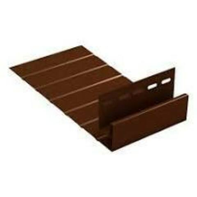 Ю-Пласт J-фаска коричневая 3м