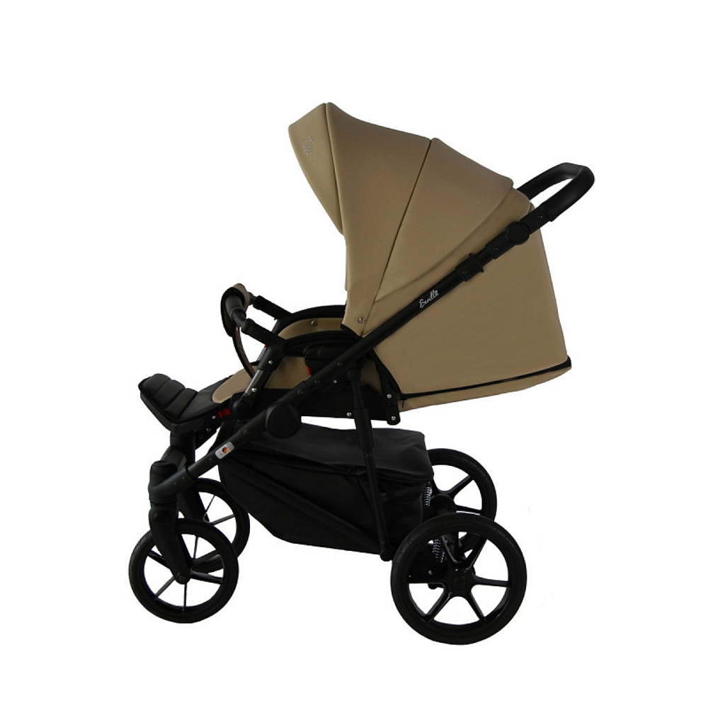 Детская коляска Sevillababy Tisso 2 в 1 бежевый экокожа