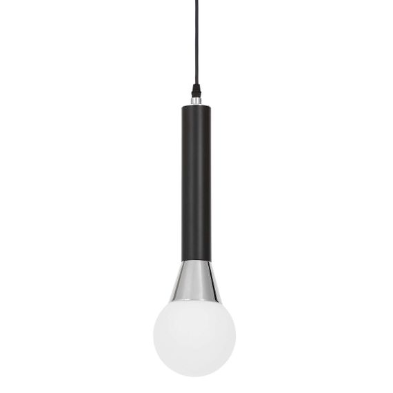 Подвесной светильник Lumina Deco Folino LDP 7012-1B BK+CHR