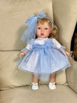 Кукла Nines 45см Susette мягконабивная в пакете (N4500K)