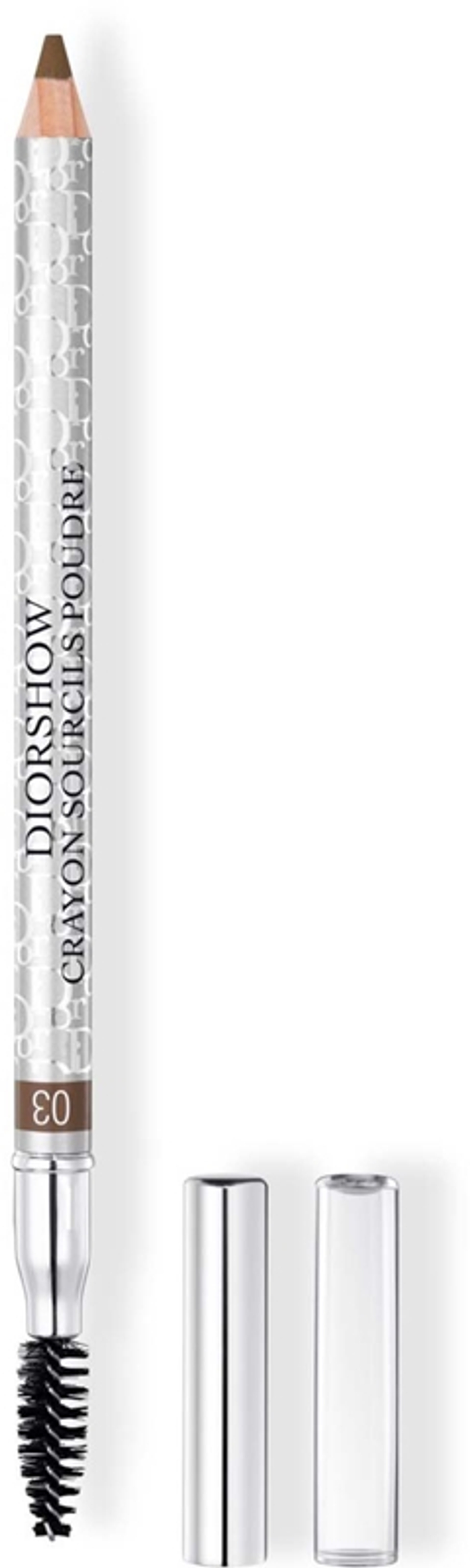 DIOR Diorshow Crayon Sourcils Poudre - Водостойкий карандаш для бровей оттенок 03 Brown, 1 g