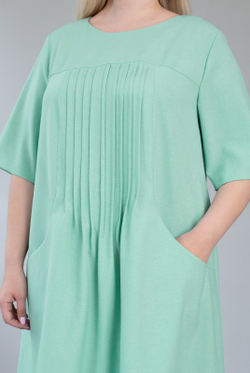 Платье женское 3689АП, мятный #259Мб053689АП