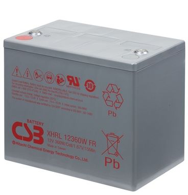 Аккумуляторы CSB XHRL12360W - фото 1