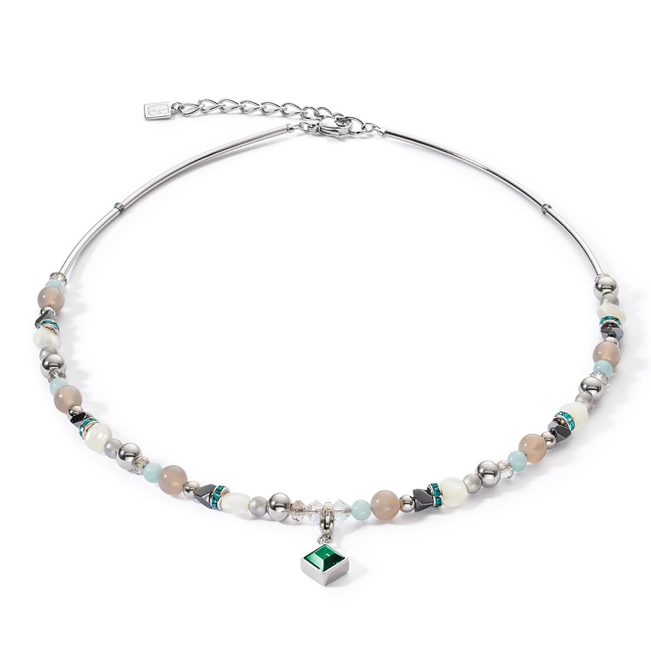 Колье Coeur de Lion Dark Green 4544/10-0521