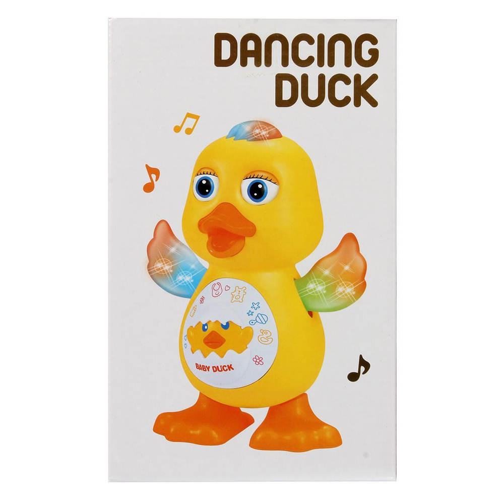 Игрушка на батарейках Утенок, коробка 0817