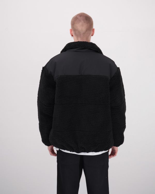 Куртка Downlight Sherpa Черная - фото 3