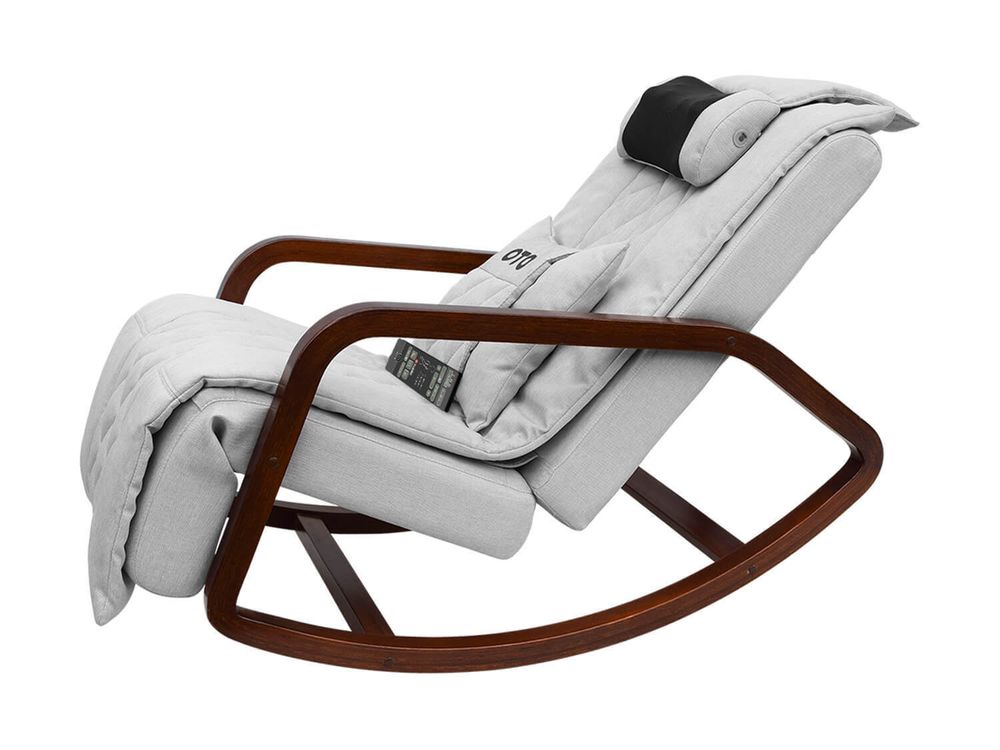 Массажное кресло-качалка OTO Grand Life OT2007 СЕРЫЙ