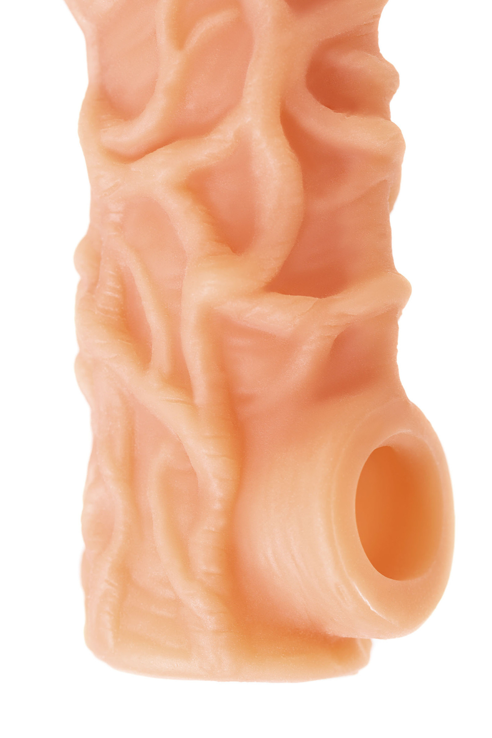 Насадка Kokos с дополнительной стимуляцией телесная 14 см