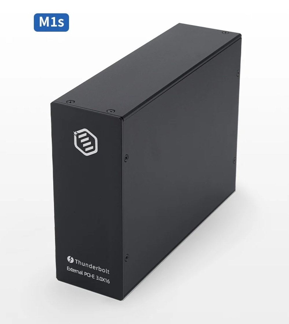 Внешний корпус Wikingoo M1s PCIe 4.0 X 16. Thunderbolt 3/4.