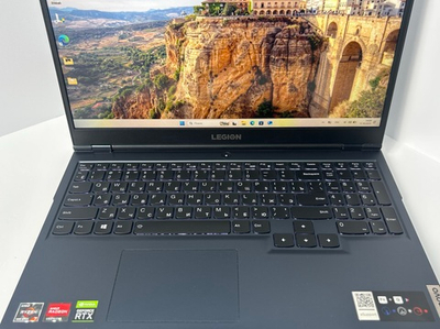 Ноутбук Lenovo Legion 5 15ACH6H (82JU005HRU) 15.6"/AMD Ryzen 7 5800H/RAM 16GB/SSD 1024GB/GeForce RTX 3060 6GB/IPS 165Hz/1920*1080/Windows 11/Подсветка кл-ры: LED/черный. Состояние: C1
