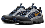 Nike Air Humara QS "Midnight Navy and Obsidian" shock absorption, non-slip, wear-resistant, low-cut outdoor functional shoes silver yellow