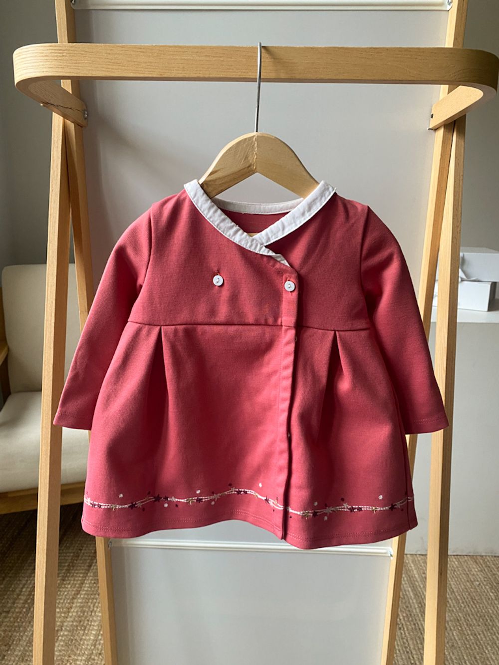 Новое хлопковое платье Mon premier major, 74