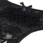 Кружевные трусики с доступом, 3XL-4XL