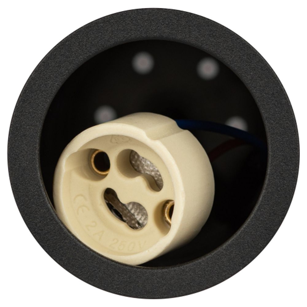 Cветильник потолочный ЭРА PL24 BK MR16 GU10 IP20 черный