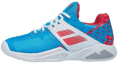 Женские Кроссовки теннисные Babolat Propulse Fury Clay Women - sky blue/pink