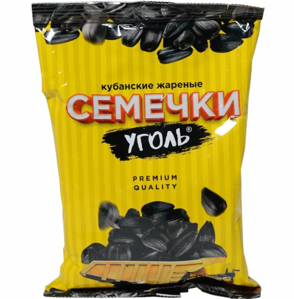 Семечки Уголь без соли 40г