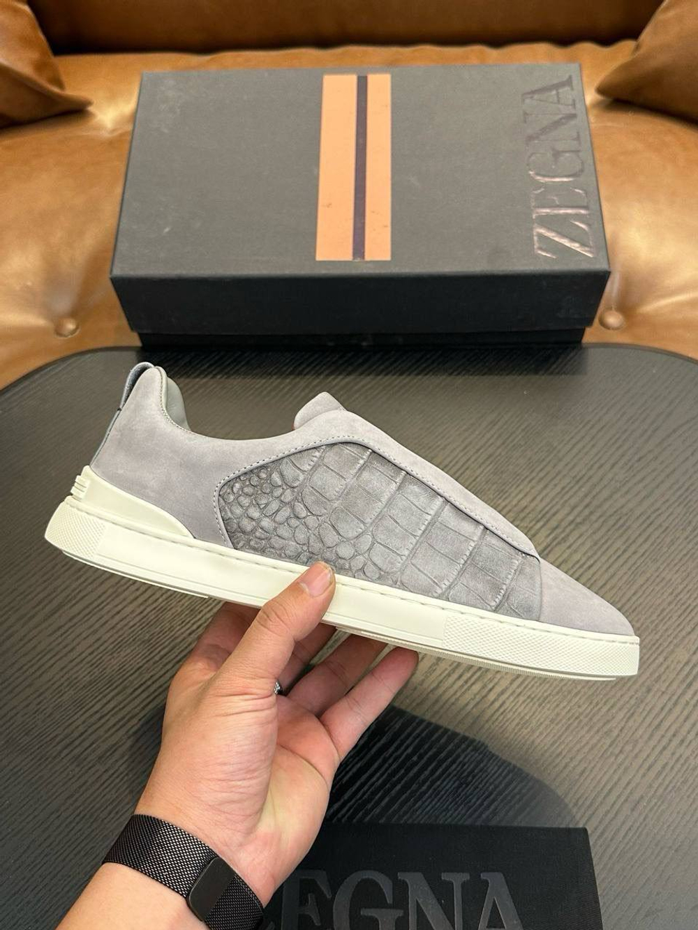 Кеды Zegna