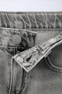 ZARA ДЖИНСЫ КАРГО С КАРМАНАМИ, МЯГКИЙ СЕРЫЙ