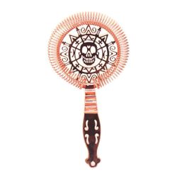 Стрейнер барный нерж. 19 см d 10,3 см медь Череп Luxury Skull B'Guys P.L.- Barbossa