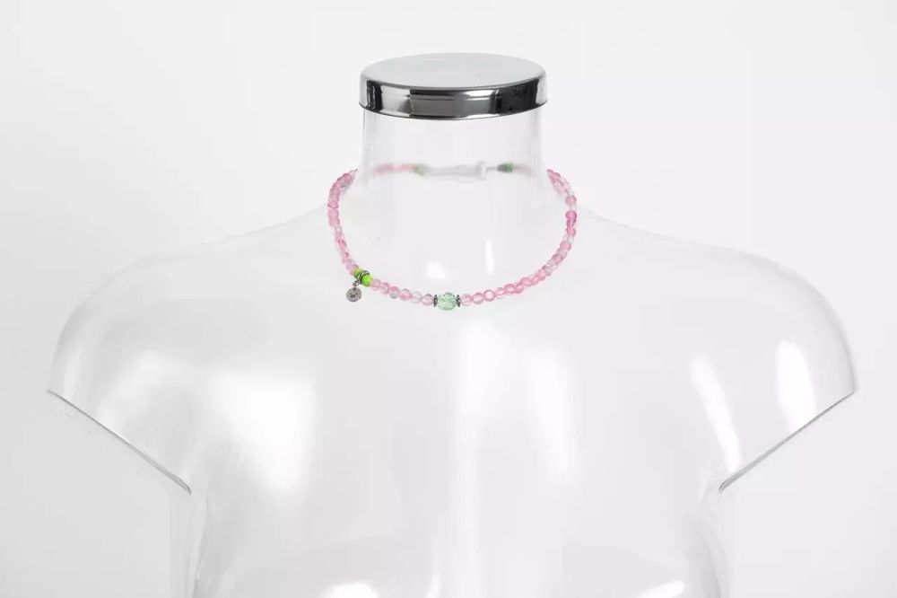 Ожерелье Before.Swine Smirk Pink