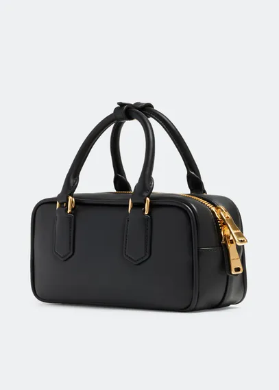 Кожаная сумка Miu Miu Arcadie черный