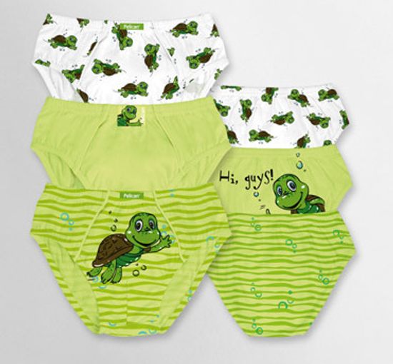 Трусы (3шт) для мальчиков PELICAN BUL-320