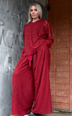 Лонг /из французского кружева на сетке