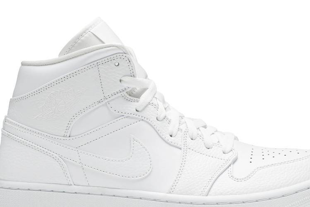 Кроссовки Jordan Air Jordan 1 Mid "Triple White"