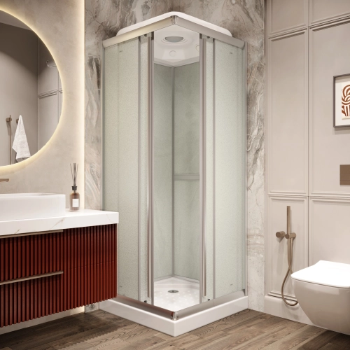 Кабина FQ811 душевая PARLY (80х80х210)