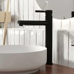 Смеситель для раковины WasserKRAFT Gollach 3303H черный матовый