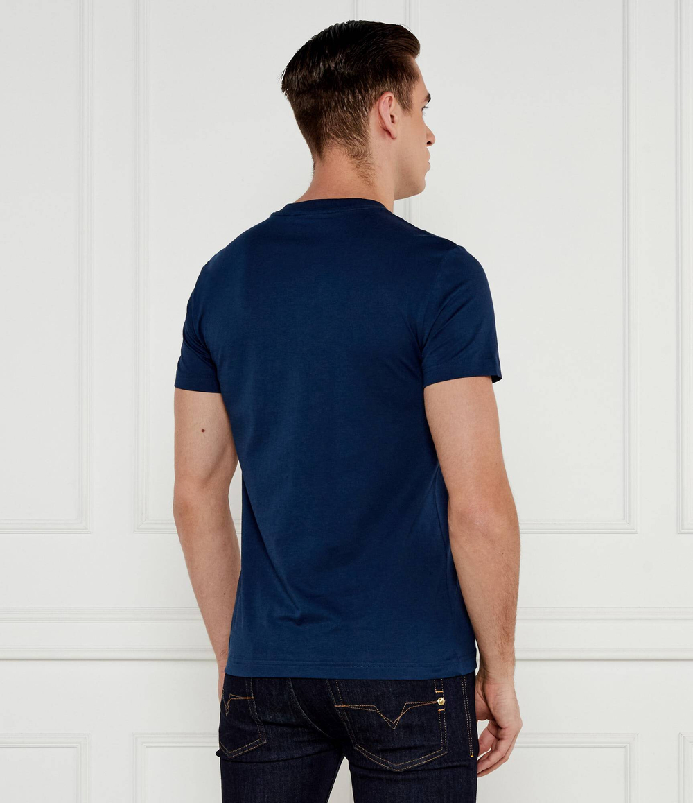 Футболка Versace Jeans Couture - темно-синий(78GAHT00CJ00T)