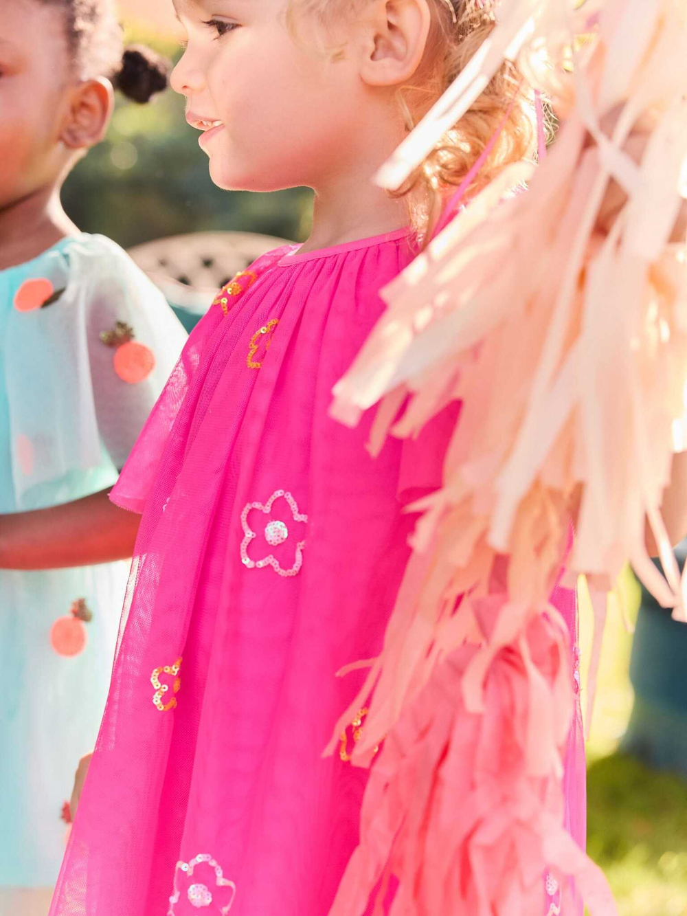 Платье для девочки Next AH5-511, Фуксия