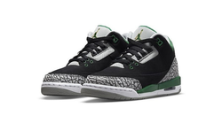Женские кроссовки Air Jordan 3 retro "pine green" 398614-030