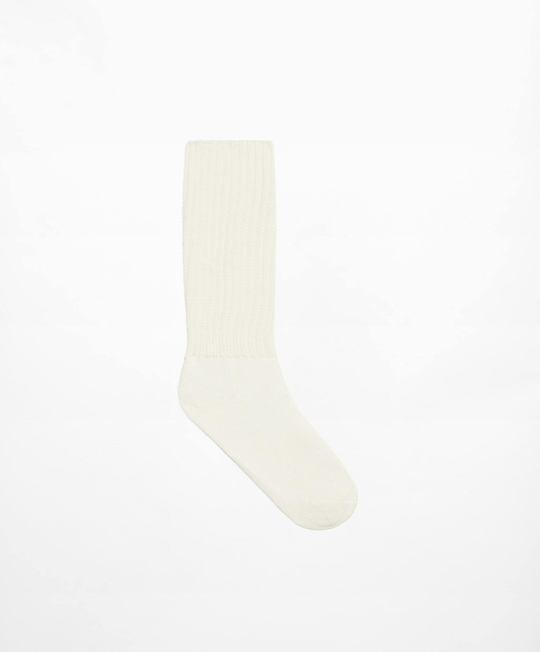 OYSHO Классические носки из смесового хлопка, белый