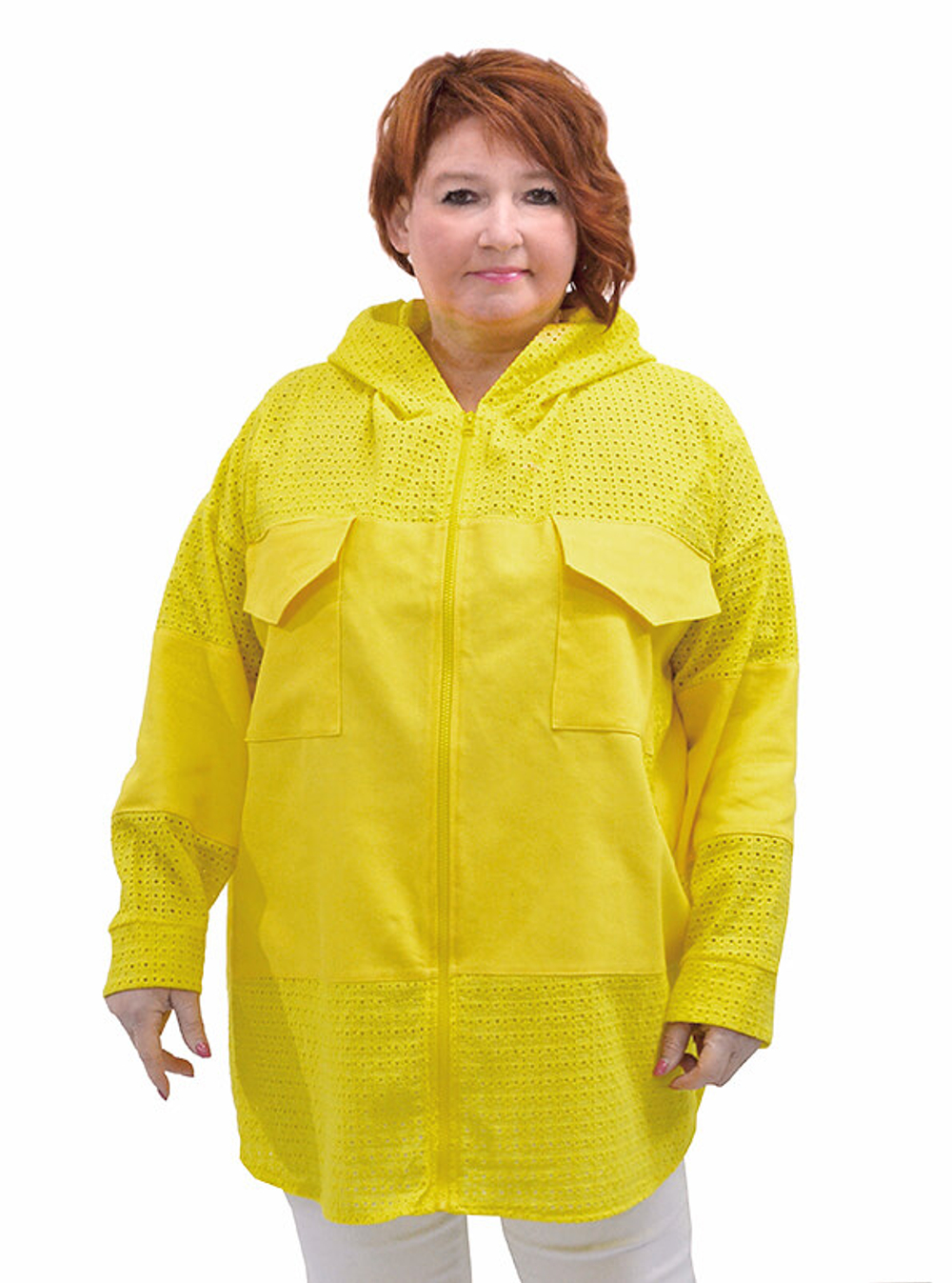 Ветровка-пыльник комбинированная Цыпа