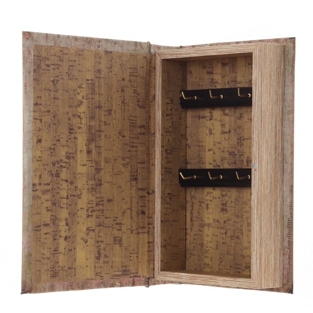 GAEM Ключница с зеркальным элементом, L17 W5 H26 см